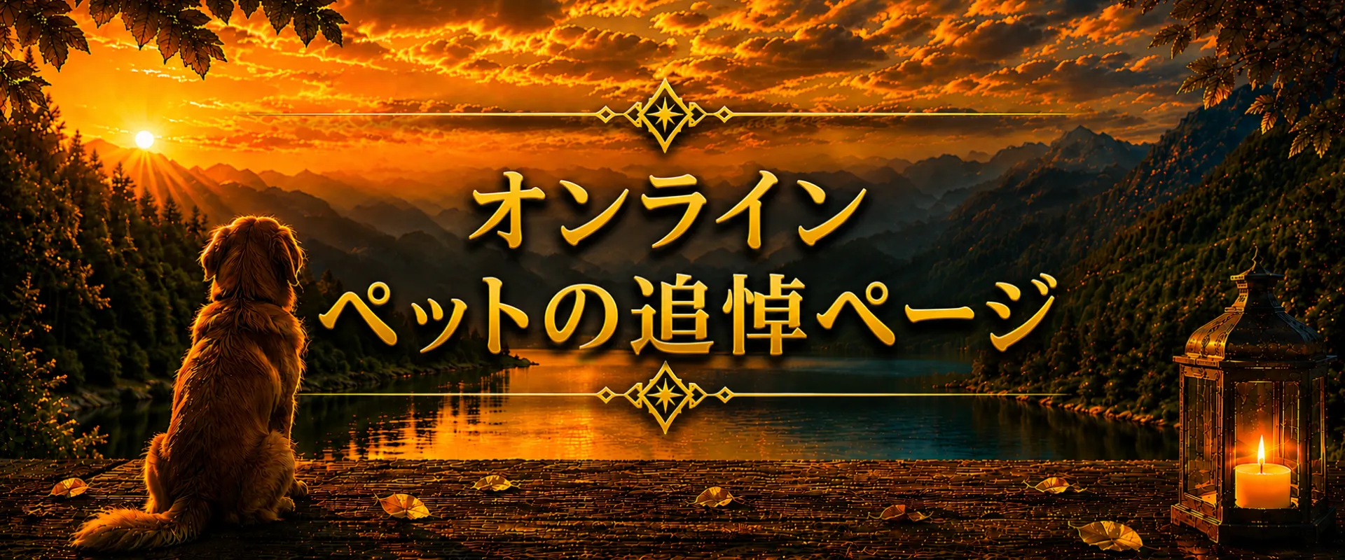 オンラインペットメモリアル · 大切なペットの思い出を残す